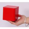 China Mini Square Recycled Metal Tea Container Mooncake Box Empty Cannaburst Tin wholesale