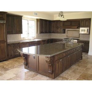 Countertops - Tropical Brown Granite Island Tops For Kitchen Design