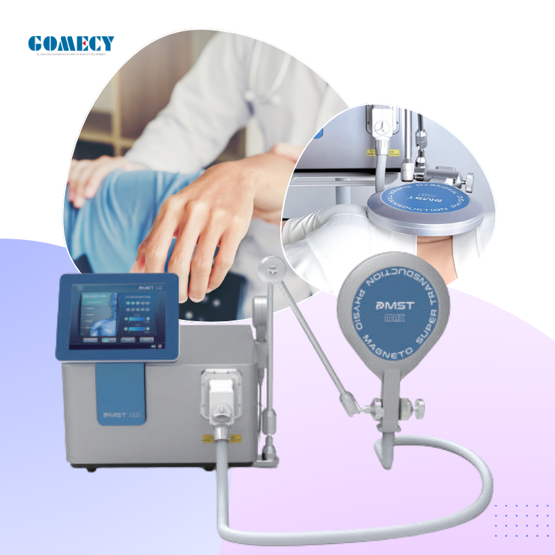 China Dispositivo de alivio del dolor multifuncional con terapia magnética pulsada y luz láser (650 + 808nm) para una curación más rápida y relajación muscular supplier