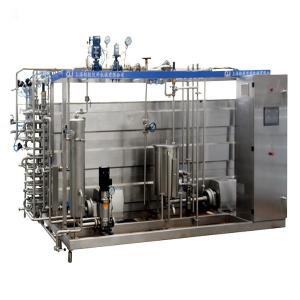 China Steam Sterilization Milk Tube UHT Sterilizer Machine SUS304 Material supplier