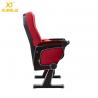 China PP Shell Aluminum Leg Stackable Auditorium Chairs With ABS Tablet wholesale