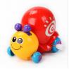 Interesting Pull Back Toys , Size Customized Snail Wind Up Toy With Red Shell