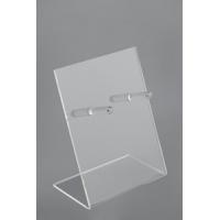 China Transparent Table Top Acrylic Sign Holder , clear plastic sign holders on sale
