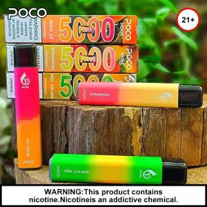 China US Hottest Rechargeable Disposable Vape Mesh Coil POCO 5000 Puffs In Stock supplier