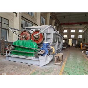 China Commercial Hollow Blade Slot Stirring Paddle Dryer For Fly Ash Sludge supplier