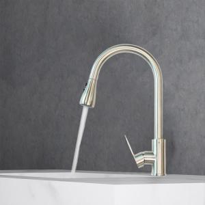Single Handle Stainless Steel Water Tap Taps Pull Out Sink Basin Mixer Filter Faucet