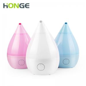 China Drop - Shaped Room Diffuser Humidifier , Perfume LED Light Aromatherapy Air Humidifier supplier
