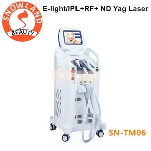 China 3 IN1 Hair Removal Machine nd yag Laser Tattoo Removal Machine Factory Price supplier