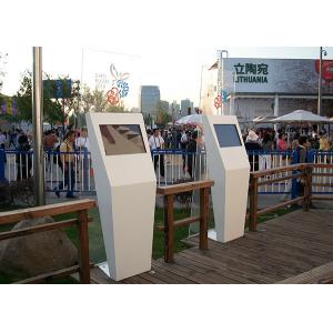 China Advertising Display Outdoor Information Kiosk , Self Service High Brightness Kiosk Touch Screen Monitor supplier