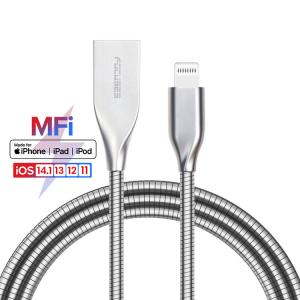 OEM MFI USB Lightning Charging Cable Full Metal For Apple IPhone