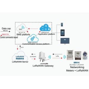 LoRaWAN Intelligent Meter Reading System Billing / Collection / Accounting Management