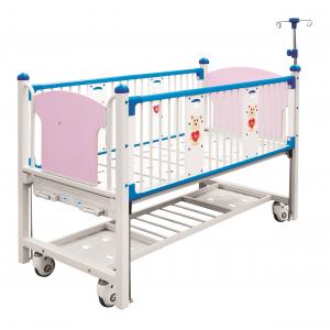 Silent Brake Wheels 1770*705mm Medical Pediatric Bed