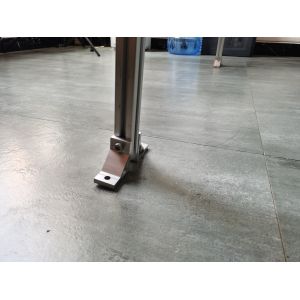 China Support photovoltaïque de l'angle d'inclinaison de parenthèse de panneau solaire 304ss Polonais supplier