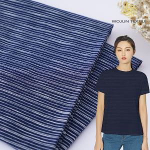 Combed Breathable Single Jersey Fabric 100% Cotton 185gsm Plain Material