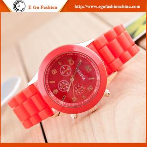 China Geneva Silicone Watch Silicon Watches Unisex Watch Jelly Watch Kids Watch Boys Girls Watch supplier