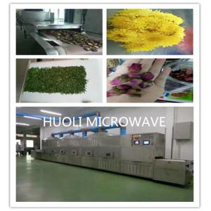 Continuous Tunnel Belt Microwave Dryer And Sterilizier Microwave Drying for pet Food