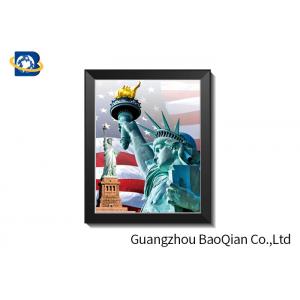 Home Decoration PET 3D Lenticular Printing Pictures With 30 x 40cm Size