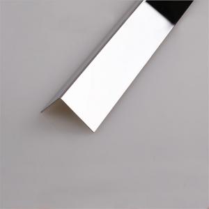 polished stainless steel angle trim brushed L shaped metal trim