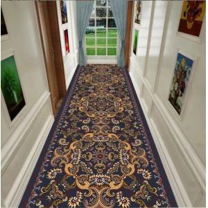 China 3D Printed Flower And Geometric Commercial Floor Mat Entrance Corridor Stairway Hotel Large supplier