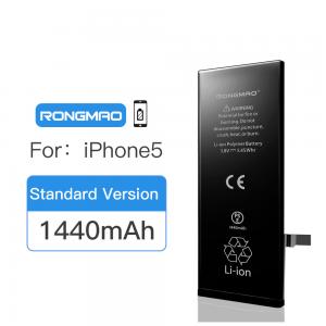 Li-ion polymer Digital Battery Mobile Battery 1440mAh capacity, for iphone 5 battery apple