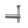 Stainless steel adjustable pipe mounting glass shelf brackets-EK600.24