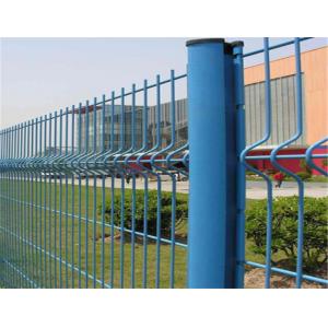 Powder Coated Wire Mesh Fence , Welded Mesh Fencing For Safe Protection