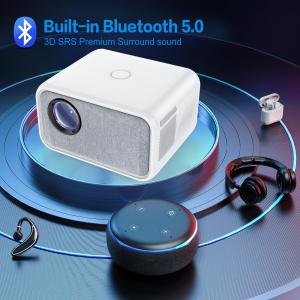 4K Android Practical T5 Portable LED Projector, Multiscene Mini Projector