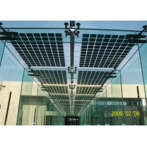 200W BIPV High Transparent Solar Panel With Mono Or Poly Solar Cell
