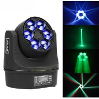 China MINI Led Moving Head Light 6x10w RGBW Bee Eyes 4 In1 Party Dj Disco Effect on sale