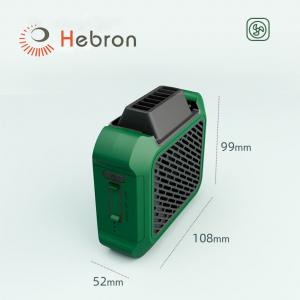 China Hebron Leafless Portable Waist Fan Noiseless Weightless Mini Fan With Light supplier
