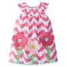 girl -baby sleevless dress and panties ,infant dress set ,7-12month