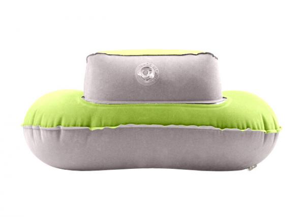 PVC gonflable confortable d'oreiller de cou de voyage s'assemblant le matériel