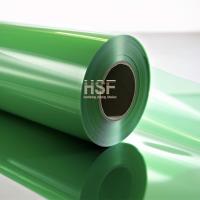 China 23um Green Static Cling Protective Anti Static Plastic Film 1360mm on sale