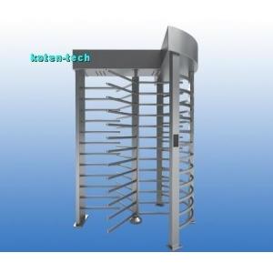 China 304 Stainless Steel Full Height Turnstile Gate Biometric Access Control supplier