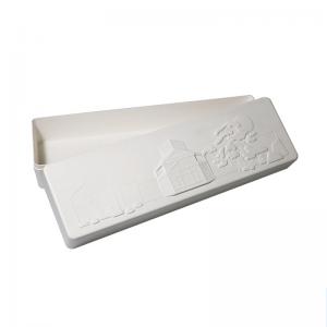 Custom Biodegradable Printing Paper Molded Pulp Tray Box For Holiday Gift Packaging