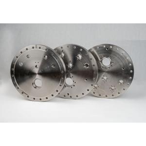 China Customized Ultra High Vacuum Parts Stainless Flange Disc CNC Machining supplier