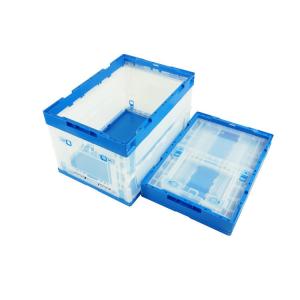 China Width Sides Opening Collapsible Plastic Containers Light Weight supplier