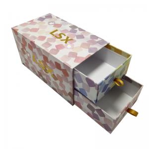 China Lipstick Brush Cosmetic Paper Box Cardboard Storage Boxes With Drawers supplier