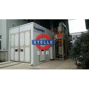 Screw Sandblasting Process Room / Abrasive Blast Room Volatge Customized