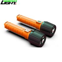 China Portable LED Explosion Proof Flashlight 3W 12000lux IP68 Rechargeable Torch on sale
