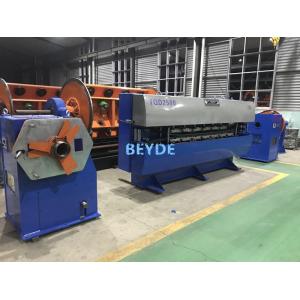 China Disk / Taping Type Shield Machine , Copper Wire Manufacturing Machine Low Noise supplier