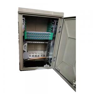 96 Core Outdoor Street Cabinet Pole Mounted Optical Cross Connection Cabinet