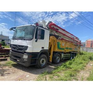 China XCMG 62m Used Concrete Boom Pump Truck HB62K-6X 8 Bar 11.946L Displacement supplier