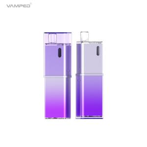 China Ergonomic Gradient Purple E Cigarette Starter Kits Bottom Airflow Control supplier