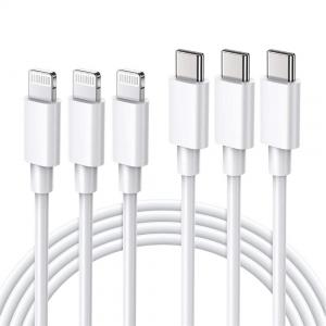 3A USB C To Lightning Cable , 3FT IPhone 12 Fast Charger Cable 20w