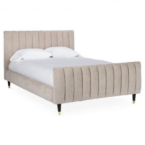 China Upholstered Bed, Queen french style queen bed leather upholstered bed home furniture supplier