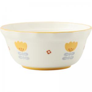 Huang Fengling Flower Dinnerware Set 6pcs For Household Or Children 10 Inch Ceramic Bowl