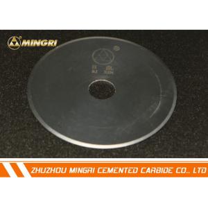 China Carbide Knives tungsten carbide circle blade for non-ferrous metals industries supplier