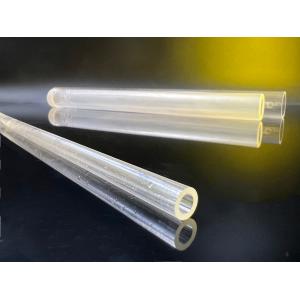 China EFG Method Transparent Sapphire Glass Pipe Thermocouple Protection Tubes supplier
