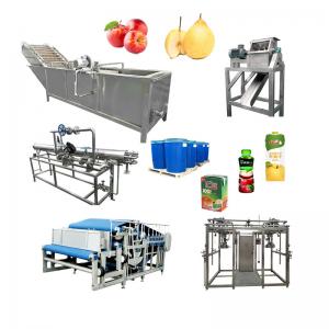 Apple Pulper Processing Machine Apple Concentrate Jam Production Line